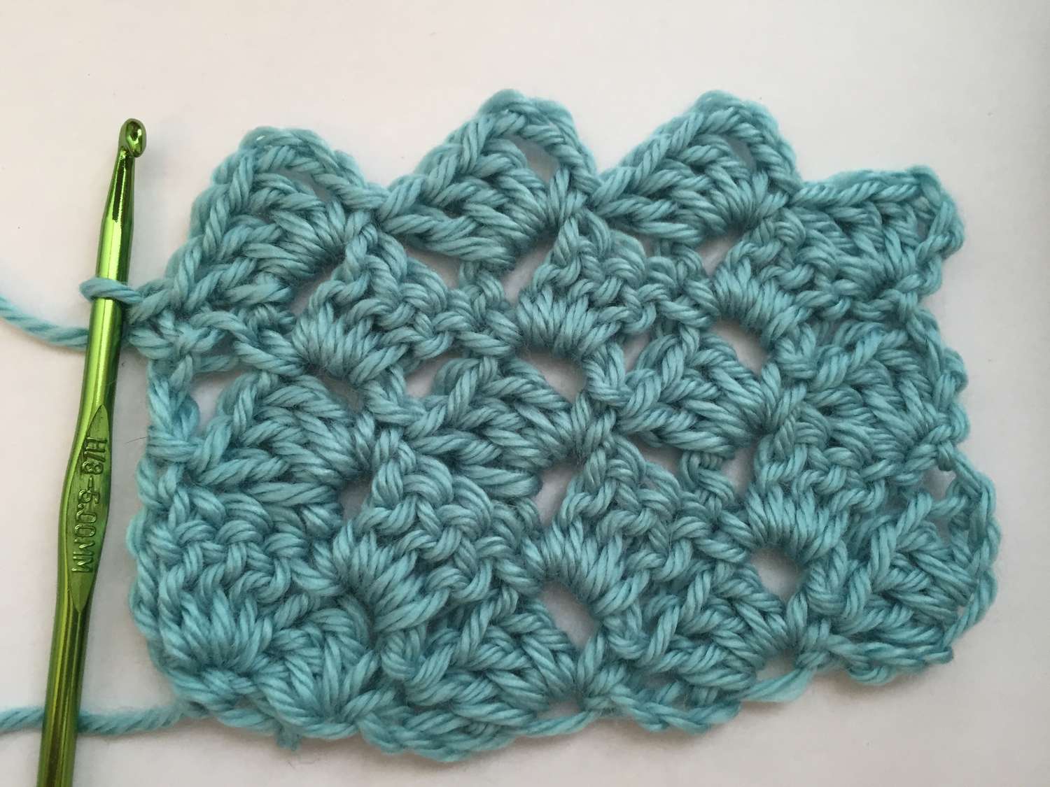 Crochet brick stitch