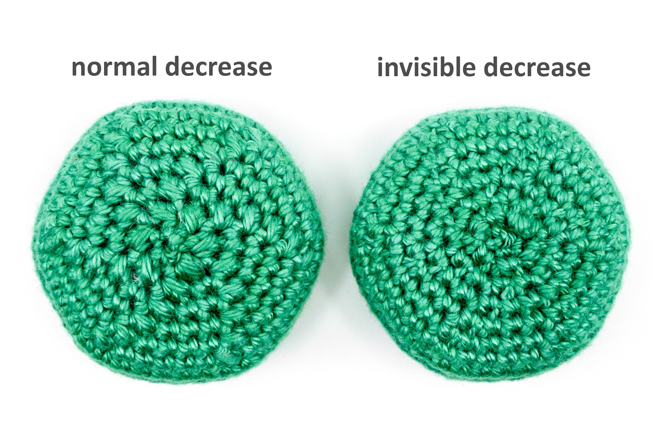 How To Make An Invisible Crochet Decrease And Increase